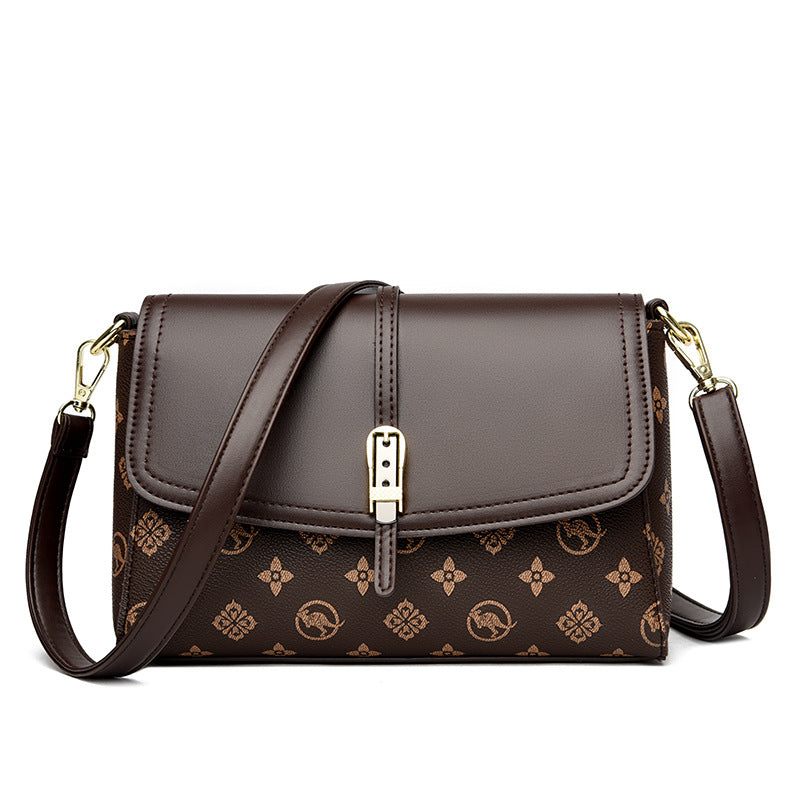Bolsa de Hombro Estampada Gran Capacidad para Mujer