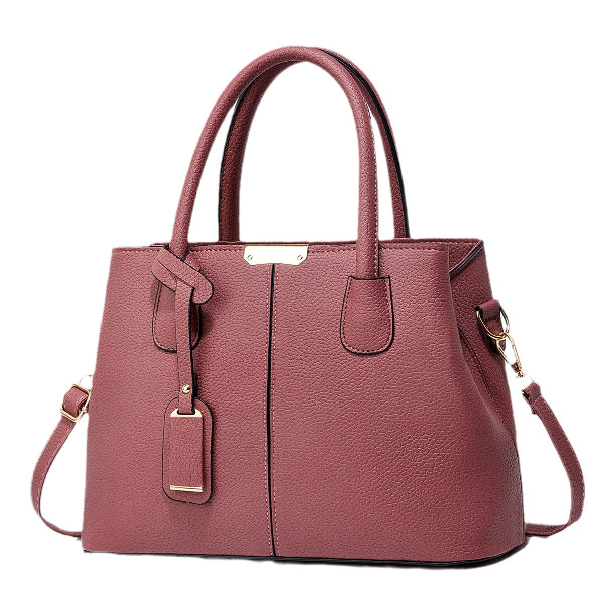 Tote Bag de Cuero PU Gran Capacidad para Mujer