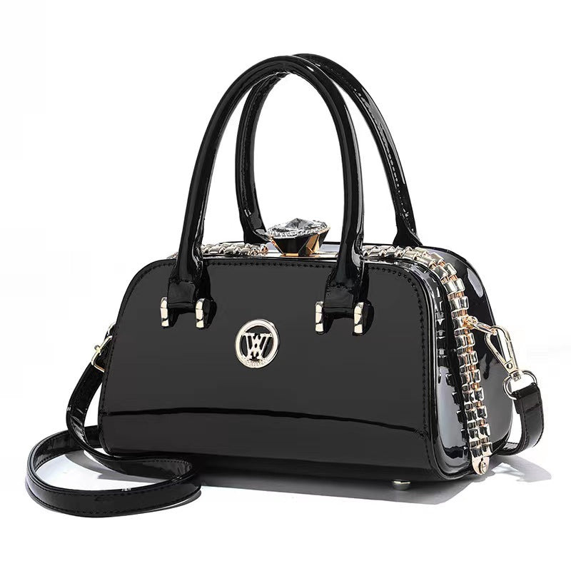 Clutch Elegante con Diamantes para Mujer