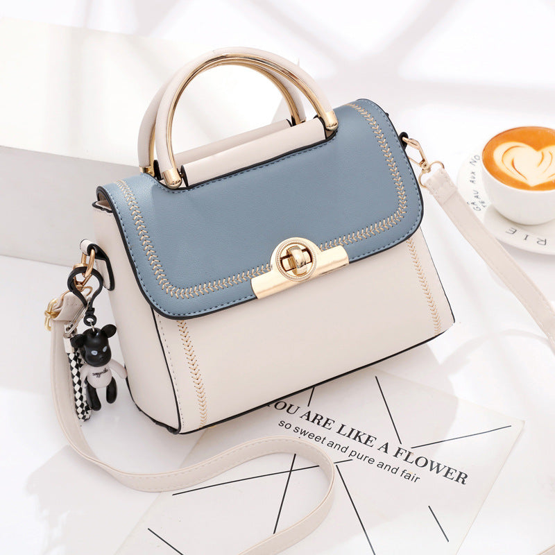 Bolsa Crossbody con Bordado de Encaje para Mujer