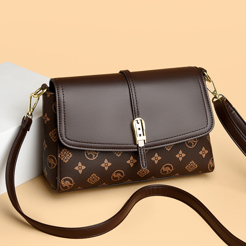 Bolsa de Hombro Estampada Gran Capacidad para Mujer