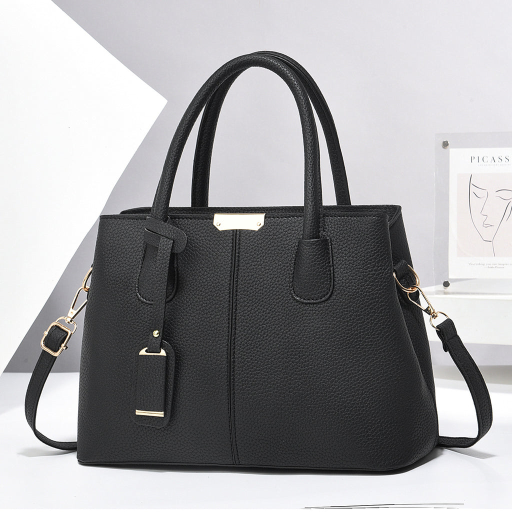 Tote Bag de Cuero PU Gran Capacidad para Mujer