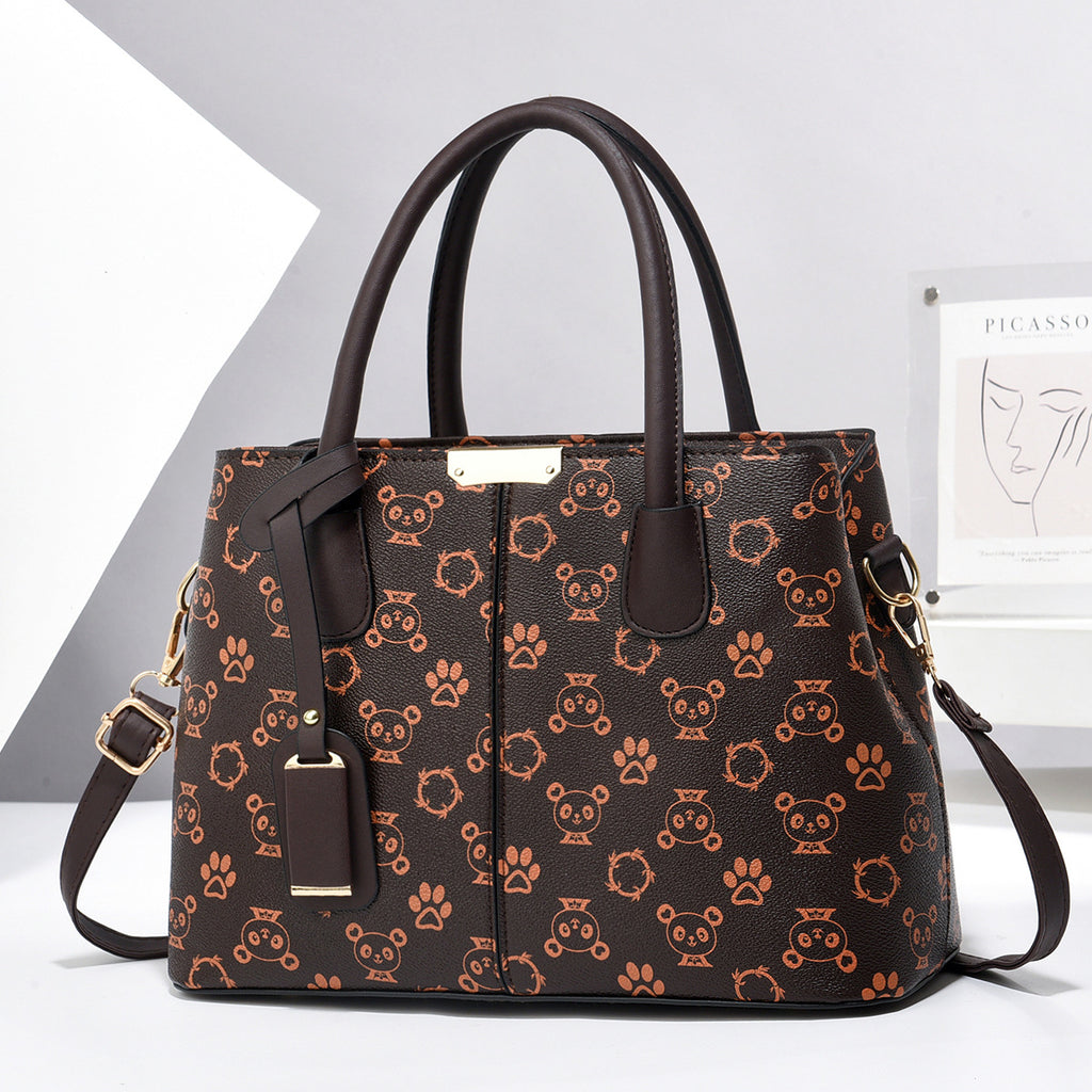 Tote Bag de Cuero PU Gran Capacidad para Mujer