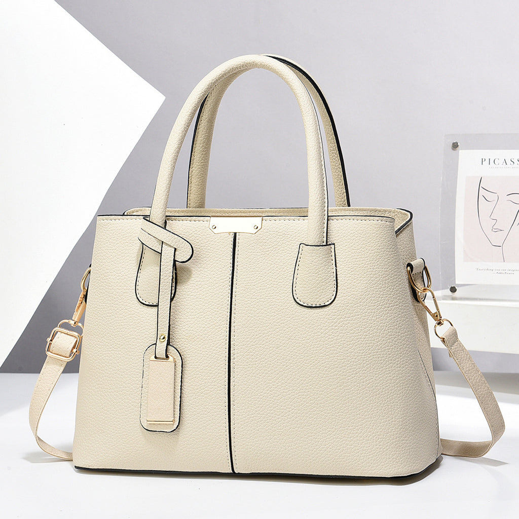 Tote Bag de Cuero PU Gran Capacidad para Mujer