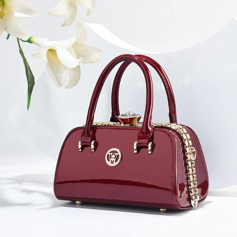 Clutch Elegante con Diamantes para Mujer